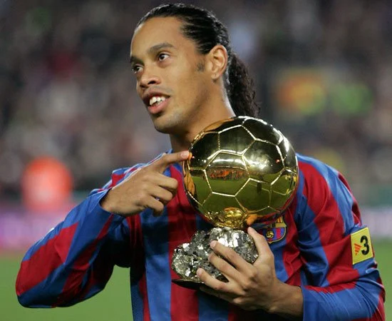 2. Ronaldinho Gaúcho 🥈